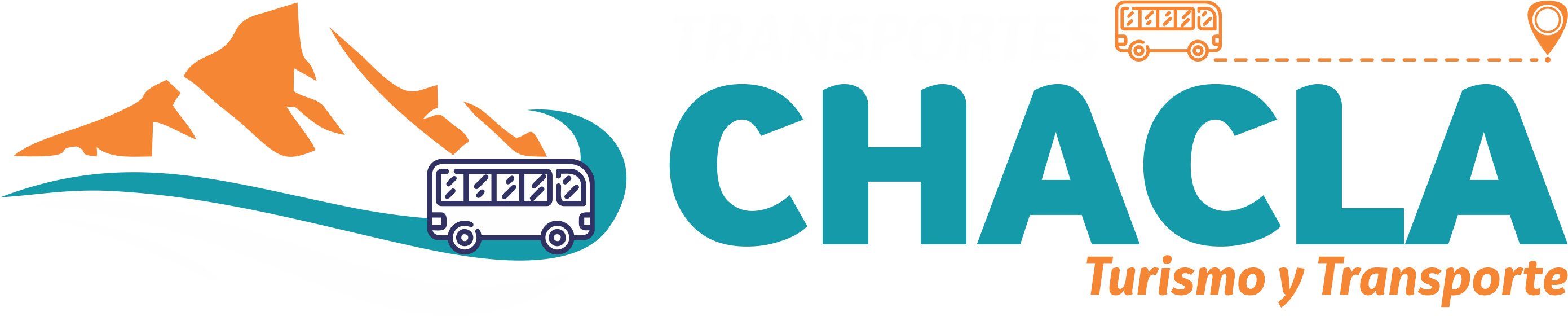 logo transportes chacla blanco